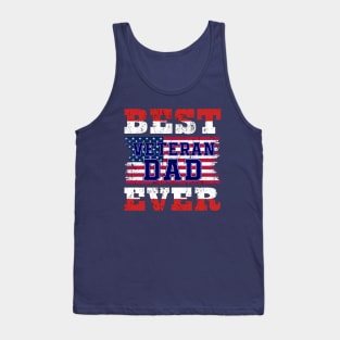 Best veteran dad ever Tank Top